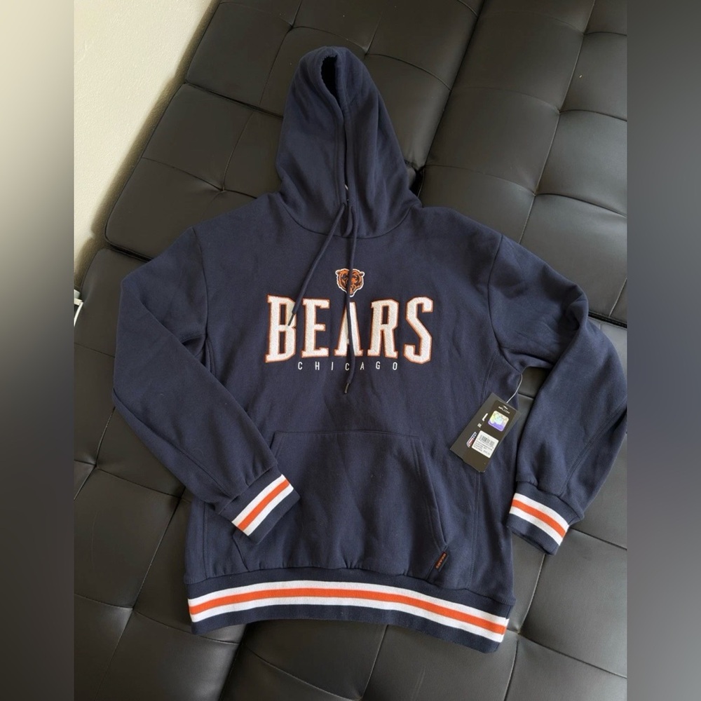 Chicago Bears Hoodie Sweatshirt Size Large